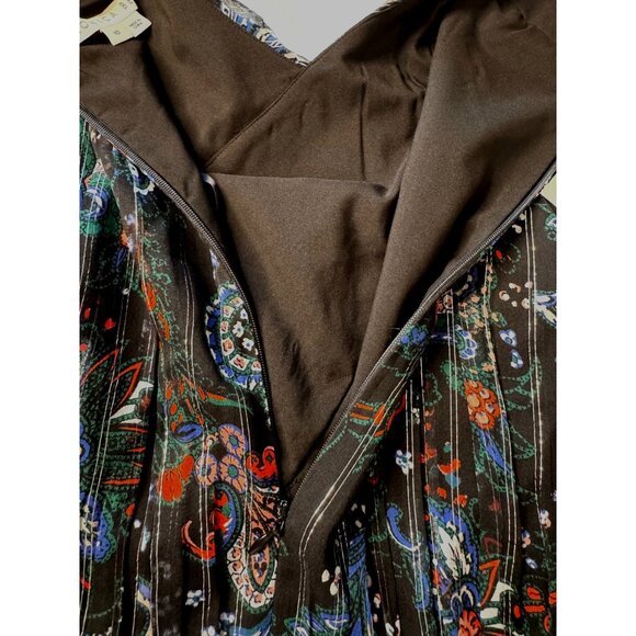 Veronica Beard Kailani Halter Metallic Top Size 10 Sleeveless NWT $398 - Picture 9 of 15